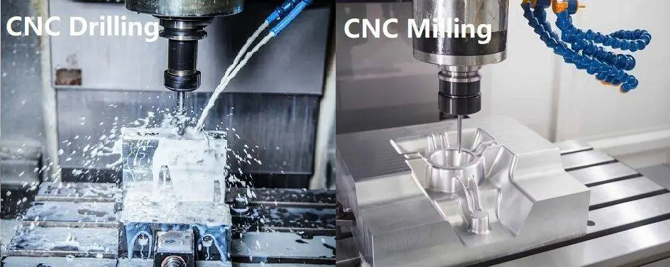 CNC钻孔与CNC铣削：哪种加工工艺适合您的零件？